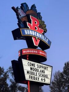 woodland wa ptsa burgerville fundraiser, small town fundraiser, woodland ptsa, woodland weekender