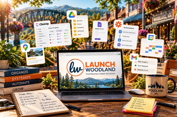 Launch Woodland Digital Development for Woodland Businesses
